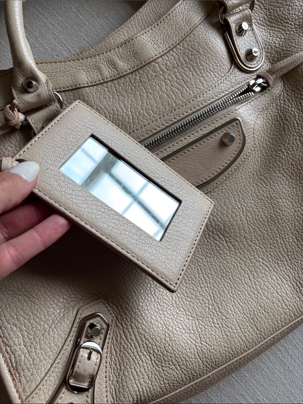 Balenciaga Handbag - Neutral Beige - Picture 2 of 10